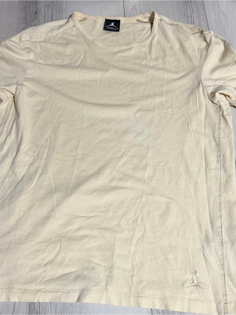Jordan Flight women’s ivory short Sleeve Crew Tee